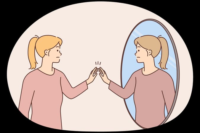 Illustration of manifestation and goal setting